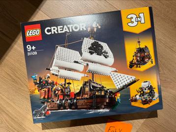 Lego 31109 Piratenschip beschikbaar voor biedingen