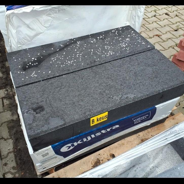 Grote partij betonnen traptreden - 102 stuks - 100x35x15cm, Tuin en Terras, Bielzen en Borders, Zo goed als nieuw, Minder dan 25 cm