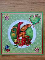 Zelfgemaakte kerstkaart, Hobby en Vrije tijd, Kaarten | Zelfgemaakt, Ophalen of Verzenden, Nieuw, Kerst