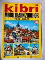 Kibri modelbouw treinen accessoires catalogus uit 1975/76, Hobby en Vrije tijd, Modeltreinen | H0, Ophalen of Verzenden, Gelijkstroom of Wisselstroom