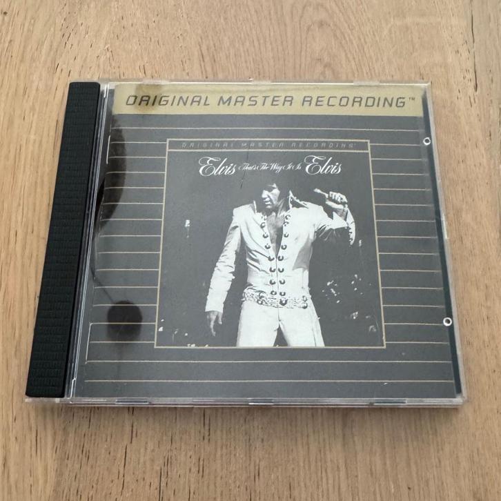 Elvis Gold CD Ultradisc - That’s The Way It Is - Japan 1992, Cd's en Dvd's, Cd's | Pop, Zo goed als nieuw, 1980 tot 2000, Ophalen of Verzenden