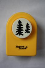 Carl figuurpons 2 kerstbomen, Hobby en Vrije tijd, Kaarten | Zelf maken, Verzenden, Nieuw, Kerst, Pons of Mal