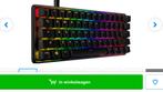 HyperX Alloy Origins 60 Gaming Toetsenbord, Computers en Software, Toetsenborden, Bedraad, Gaming toetsenbord, HyperX, Zo goed als nieuw