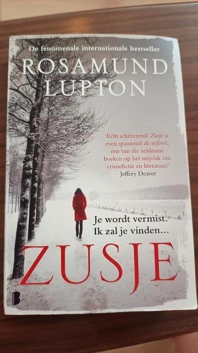 Rosamund Lupton - Zusje, Boeken, Thrillers, Zo goed als nieuw, Nederland, Ophalen of Verzenden
