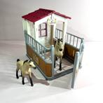 Schleich stal met paarden, Ophalen of Verzenden, Zo goed als nieuw