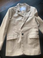 Creme langere blazer van Loavies maat s, Kleding | Dames, Ophalen of Verzenden, Zo goed als nieuw, Maat 38/40 (M), Beige