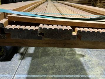 Hardhout-Guariuba-planken-terrasdelen-steigerdelen-45x125mm beschikbaar voor biedingen