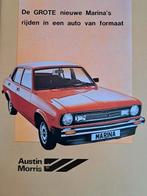 Morris Marina brochure, inclusief specificaties, nieuw, Ophalen of Verzenden, Zo goed als nieuw, Overige merken