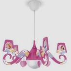 Disney Prinsessen Kroonluchter - Kinderkamer Lamp, Ophalen of Verzenden, Zo goed als nieuw, Metaal, Kinderkamer