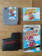 Super Mario Bros 2 (NES) met doos en boekje, Spelcomputers en Games, Games | Nintendo NES, Vanaf 3 jaar, Gebruikt, Ophalen of Verzenden