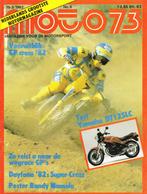 Moto73 1982 nr6, Boeken, Motoren, Ophalen of Verzenden, Gelezen, Algemeen