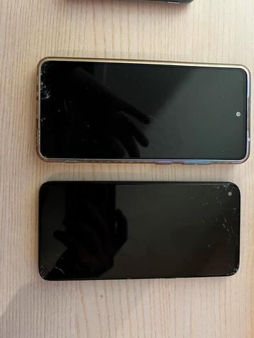 2 keer kapot scherm telefoon Samsung / Motorola