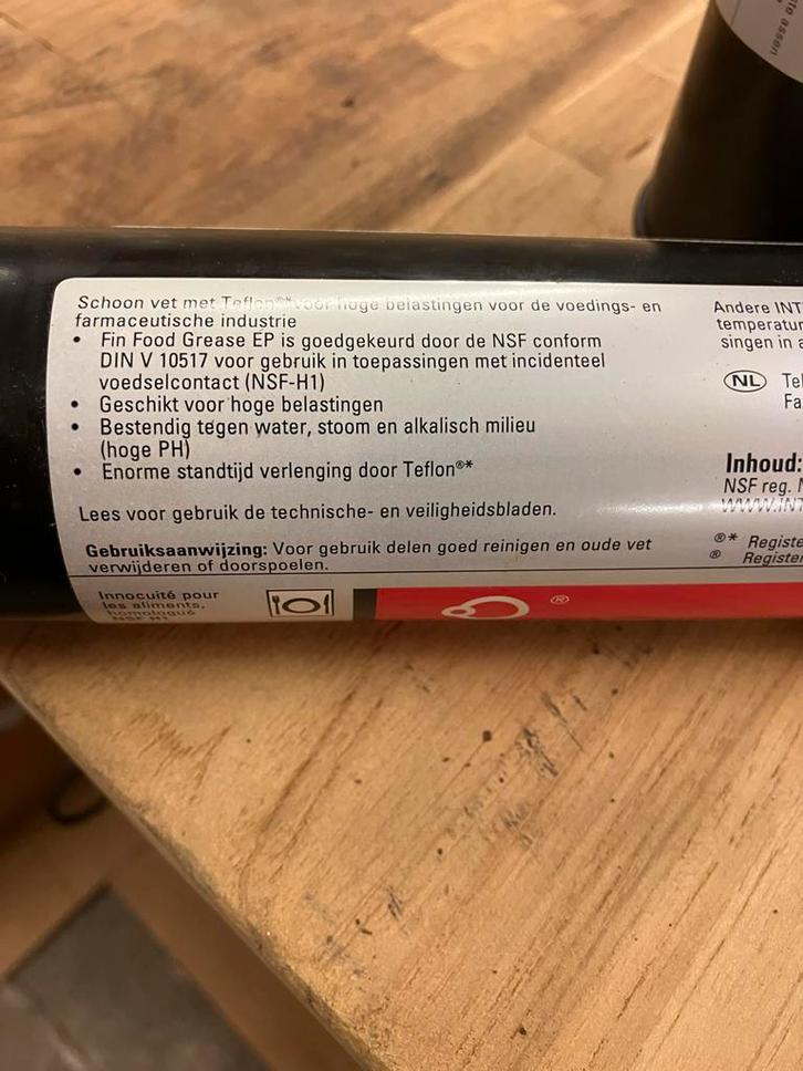 2x Interflon Food Grease - Voedselveilig Vet, Doe-het-zelf en Verbouw, Motoren, Ophalen of Verzenden