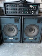 Muzieksetje speakers versterker en kabels, Muziek en Instrumenten, Ophalen, Gebruikt, Minder dan 500 watt