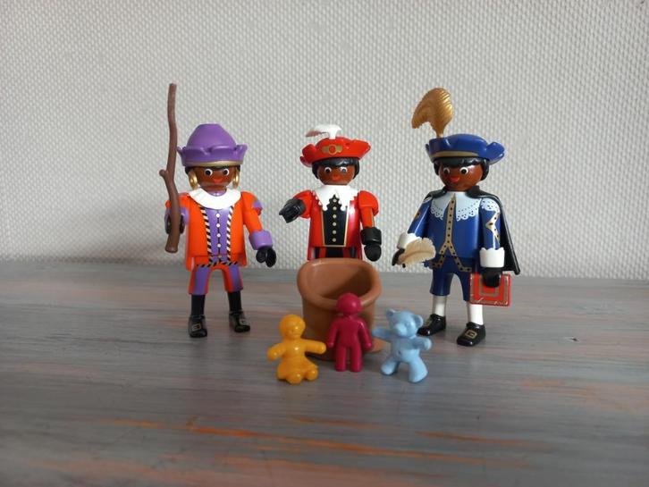 Playmobil 5040 - 3 Pakjes-Pieten met kadootjes, cadeautjes, Kinderen en Baby's, Speelgoed | Playmobil, Zo goed als nieuw, Complete set