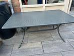 Nette metalen  tuintafel, Ophalen, Gebruikt, Rechthoekig, Metaal