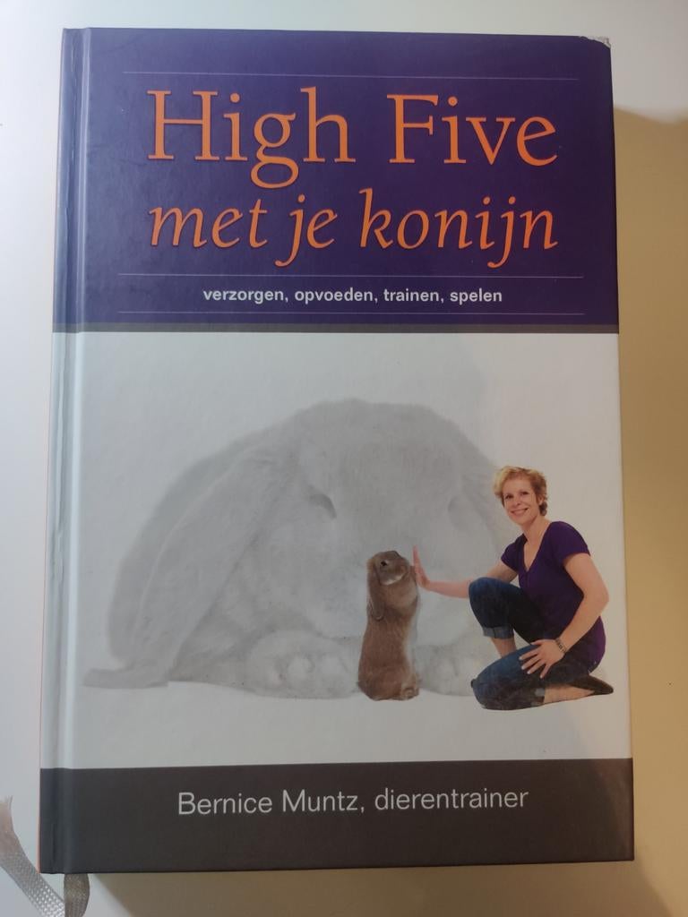 Bernice Muntz - High five met je konijn, Gelezen, Bernice Muntz, Konijnen of Knaagdieren, Ophalen of Verzenden
