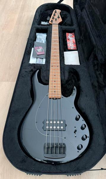 Music Man StingRay H5 Special Black basgitaar beschikbaar voor biedingen