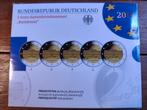 Duitsland 5 x 2 euro Proof 2018 ADGFJ PP Bundesrat, Ophalen of Verzenden, Duitsland, 2 euro, Setje