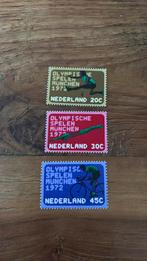 Nederland 1972 olympische spelen Munchen, Postzegels en Munten, Verzenden, Na 1940, Postfris