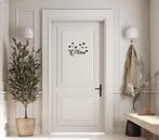 Interieur decoratie deursticker kinderkamer naam met vlinder, Huis en Inrichting, Woonaccessoires | Overige, The River House, Info@theriverhouse.nl