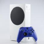 Xbox Series S 512GB incl blauw witte controller, Spelcomputers en Games, Spelcomputers | Xbox Series X en S, Xbox, Zo goed als nieuw