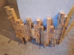 Originele, unieke houten kapstok. Zwaar., Ophalen, Zo goed als nieuw, Hout, Wandkapstok