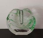 Vintage Design Solifleur vaas glas ´70s, Overige kleuren, Ophalen of Verzenden, Minder dan 50 cm, Glas
