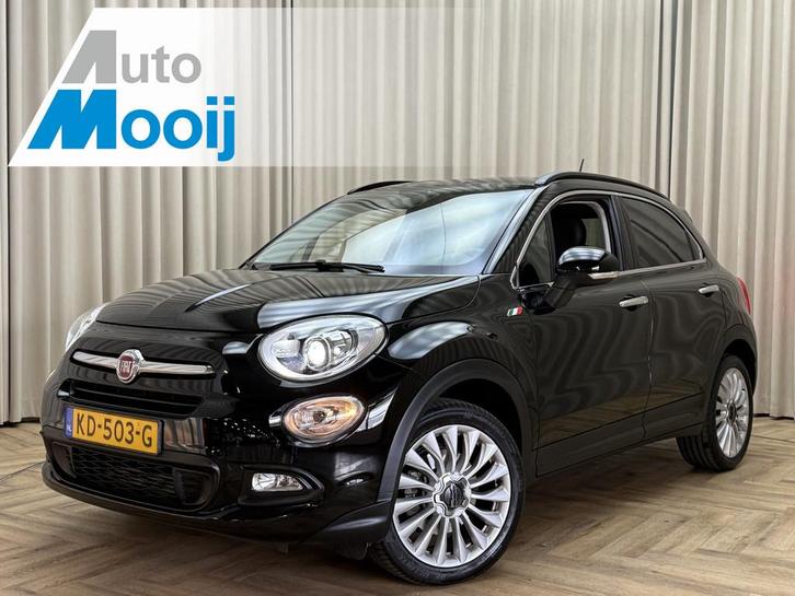 Fiat 500X 1.4 Turbo MultiAir Lounge *OrgNL!* Leder / Keyless, Auto's, Fiat, Bedrijf, Te koop, 500X, ABS, Airbags, Airconditioning