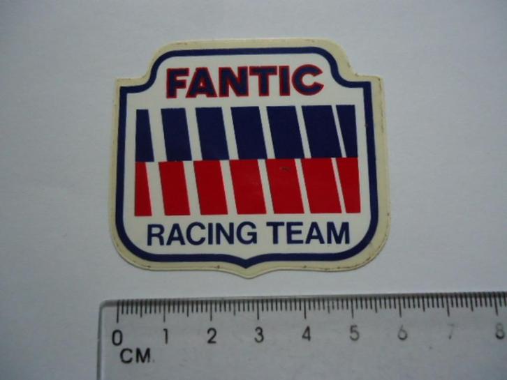 sticker oud FANTIC RACING team motorcross italy cross motor, Verzamelen, Stickers, Zo goed als nieuw, Bedrijf of Vereniging, Verzenden