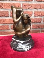 licht erotisch bronzen beeld, damesliefde, Ophalen of Verzenden