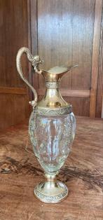 Antieke Vecchia Romagna cognac karaf verzilverd, Antiek en Kunst, Ophalen of Verzenden