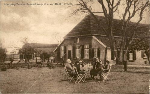 Ede Boerderij Pension Mossel st 1934, Verzamelen, Ansichtkaarten | Nederland, Gelopen, Limburg, 1920 tot 1940, Verzenden