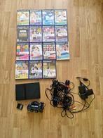 Playstation 2, Spelcomputers en Games, Spelcomputers | Sony PlayStation 2, Ophalen, Gebruikt, Zwart, Met games