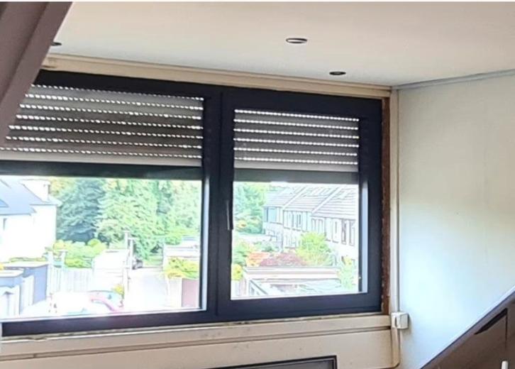 Aluminium Raam met draai-kiep raam, Doe-het-zelf en Verbouw, Kozijnen en Schuifpuien, Gebruikt, Raamkozijn, Aluminium, 75 tot 150 cm