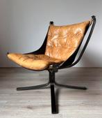 Falcon chair Vatne Mobler, Huis en Inrichting, Fauteuils, Ophalen, Gebruikt, 75 tot 100 cm, Leer