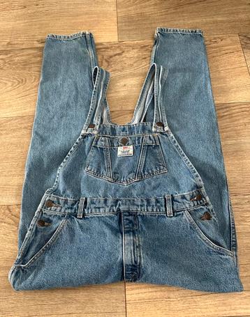 Vintage salopette / tuinbroek Levis white tab maat XS/34 beschikbaar voor biedingen