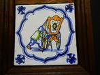 Tegeltableau van de wielenmaker wiel voor wagen of koets, Antiek en Kunst, Ophalen of Verzenden