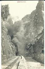 E-73   Stoomtrein  America, Verzamelen, Ansichtkaarten | Nederland, Verzenden, Voor 1920, Ongelopen