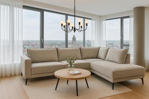 Hoekbank Leclerc 260x205 Direct/Leverbaar/Enschede E-7113, Huis en Inrichting, Banken | Bankstellen, Nieuw, Hoekbank, Vierpersoons of meer