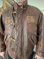 Lederen Redskins Jas, Kleding | Heren, Jassen | Winter, Ophalen, Bruin, Overige maten, Zo goed als nieuw