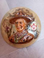 SCOUTING PLAQUETTE BADEN POWELL, Verzamelen, Ophalen of Verzenden, Embleem, Speld of Insigne