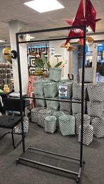 Mira Home dubbel kledingrek 95 cm, Ophalen, Met wielen, Zo goed als nieuw