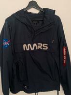 NASA jas met capuchon, Kleding | Heren, Jassen | Zomer, Nasa, Blauw, Ophalen of Verzenden, Zo goed als nieuw