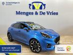 Ford Puma 1.0 EcoBoost 155 PK Hybrid ST-Line X Airco ECC | L, Auto's, Ford, Voorwielaandrijving, Met garantie (alle), Blauw, Leder en Stof