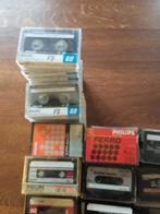 80 bespeelde philips cassettebandjes. Meest 60 minuten., Cd's en Dvd's, Cassettebandjes, Ophalen of Verzenden, Zo goed als nieuw