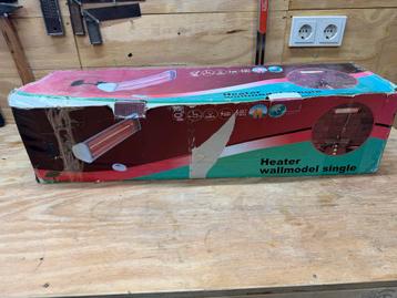 Terrasverwarmer 1500W - Nieuw! beschikbaar voor biedingen