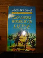 Een ander woord voor liefde - Colleen Mc Cullough, Colleen Mc Cullough, Zo goed als nieuw, Nederland, Verzenden
