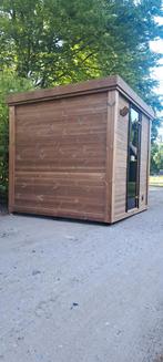 Thermohout 220x200 cm sauna massief hout voor binnen-buiten, Ophalen, Fins of Traditioneel, Wellnessandgarden, Info@leisure-wellness-group.com