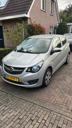 Opel Karl 1.0 Ecoflex 55KW 2017 Grijs, Auto's, Voorwielaandrijving, 839 kg, 74 pk, Zwart